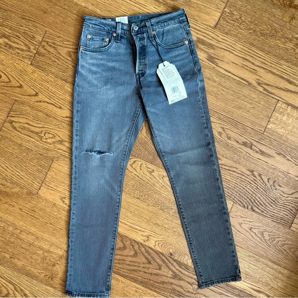 Levi's Premium 501° SKINNY WOMEN'S JEANS - Picture 2 of 13